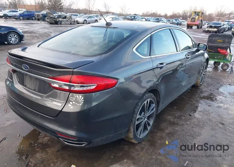 2017 Ford Fusion Titanium из США, поврежденный, VIN 3FA6P0K92HR283438